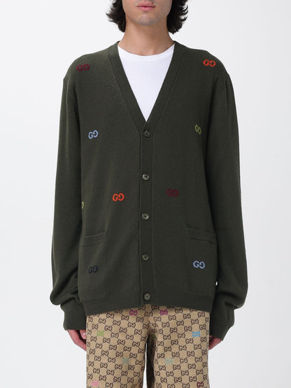 Gucci Cardigan Men Green