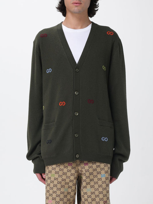 Gucci Cardigan Men Green