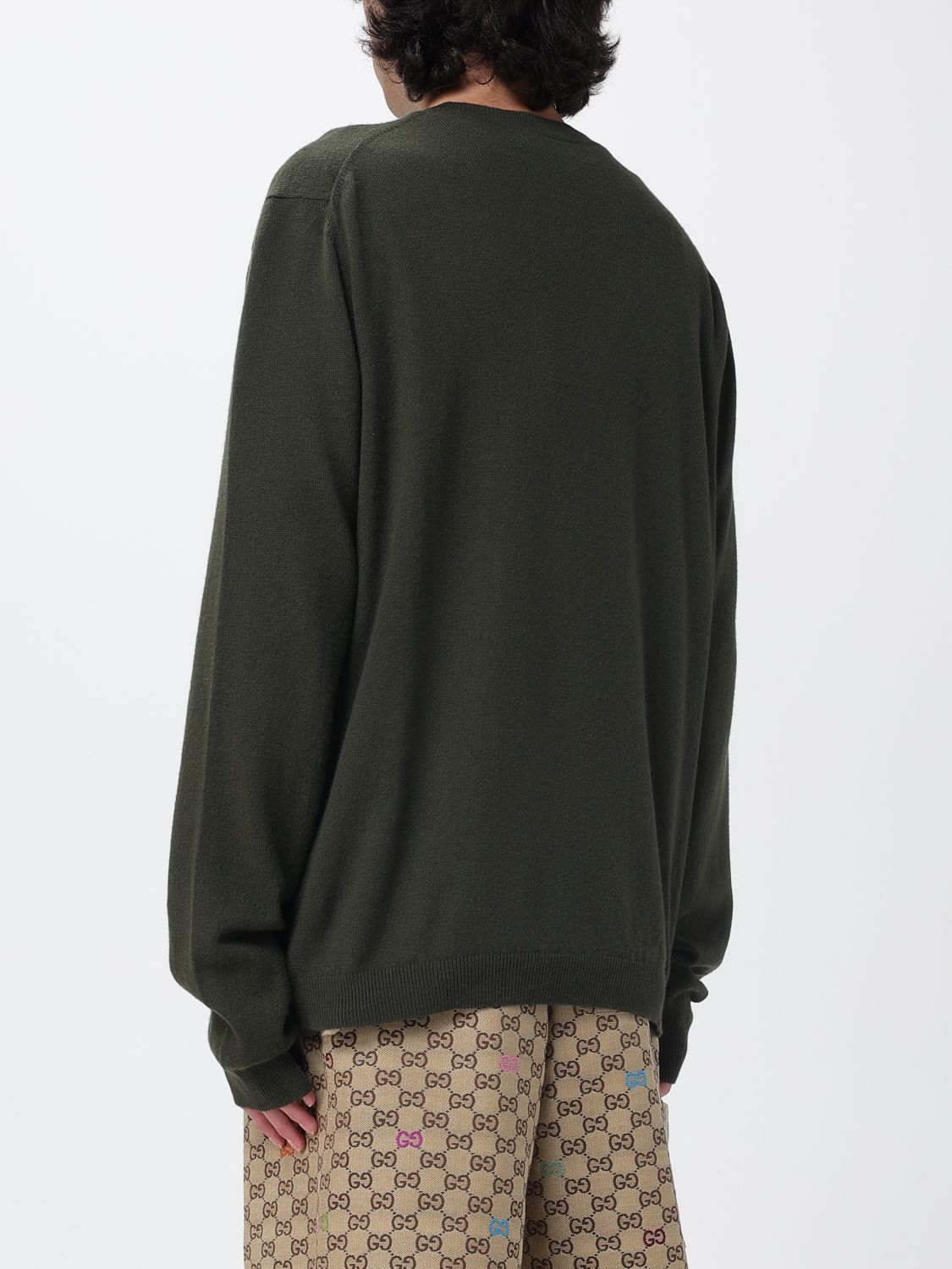 Gucci Cardigan Men Green