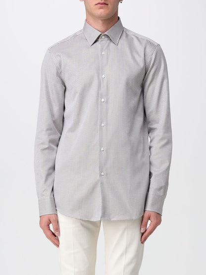 Boss Shirt Men Beige