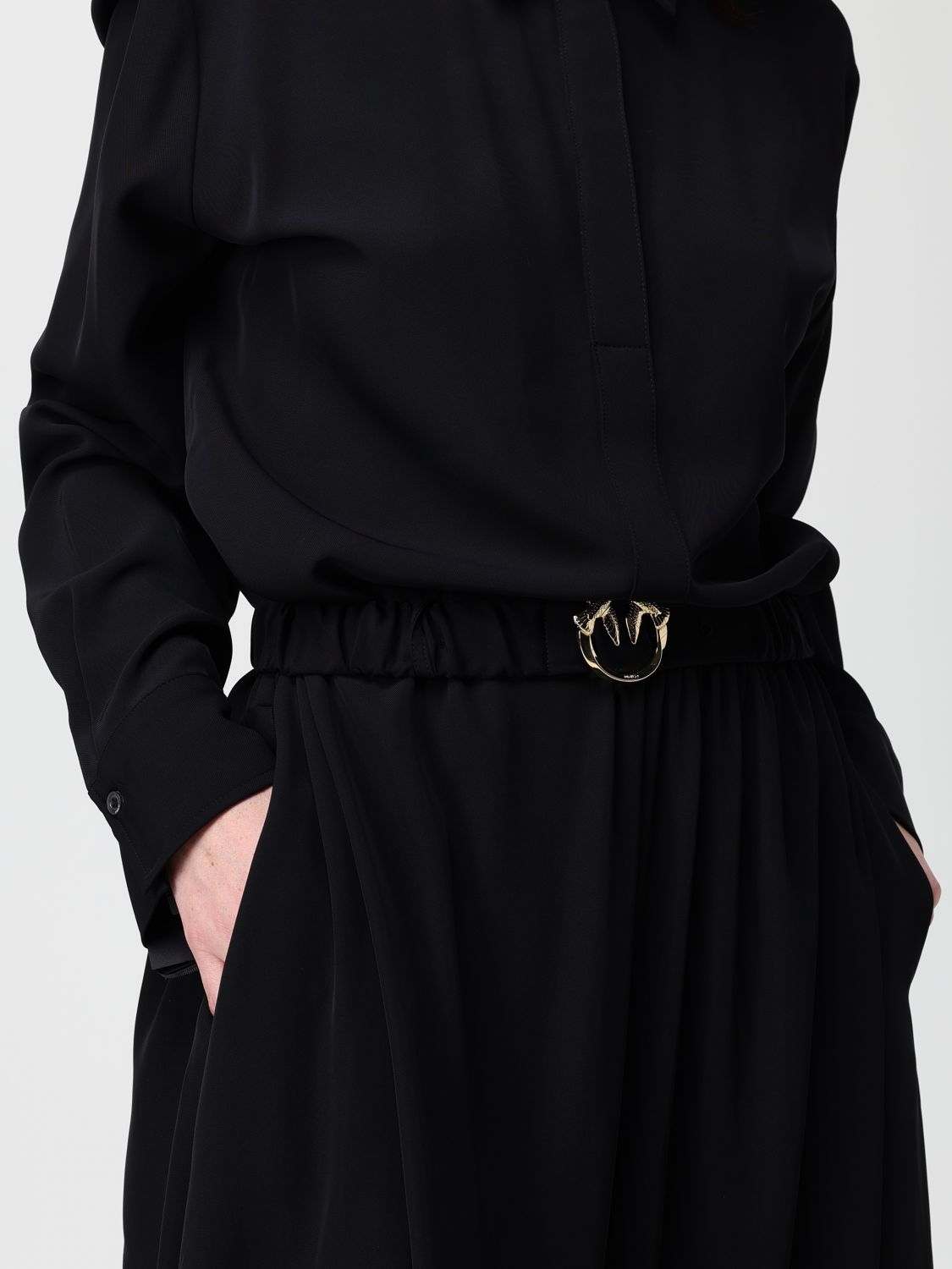 Pinko Dress Woman Black