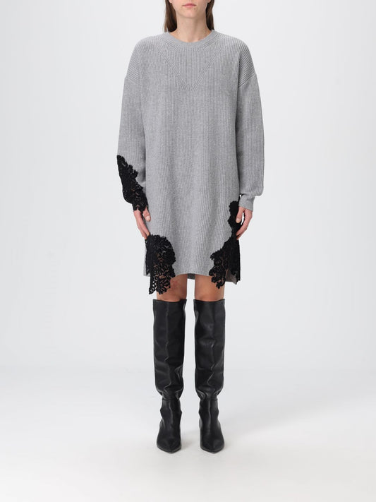 Pinko Dress Woman Grey