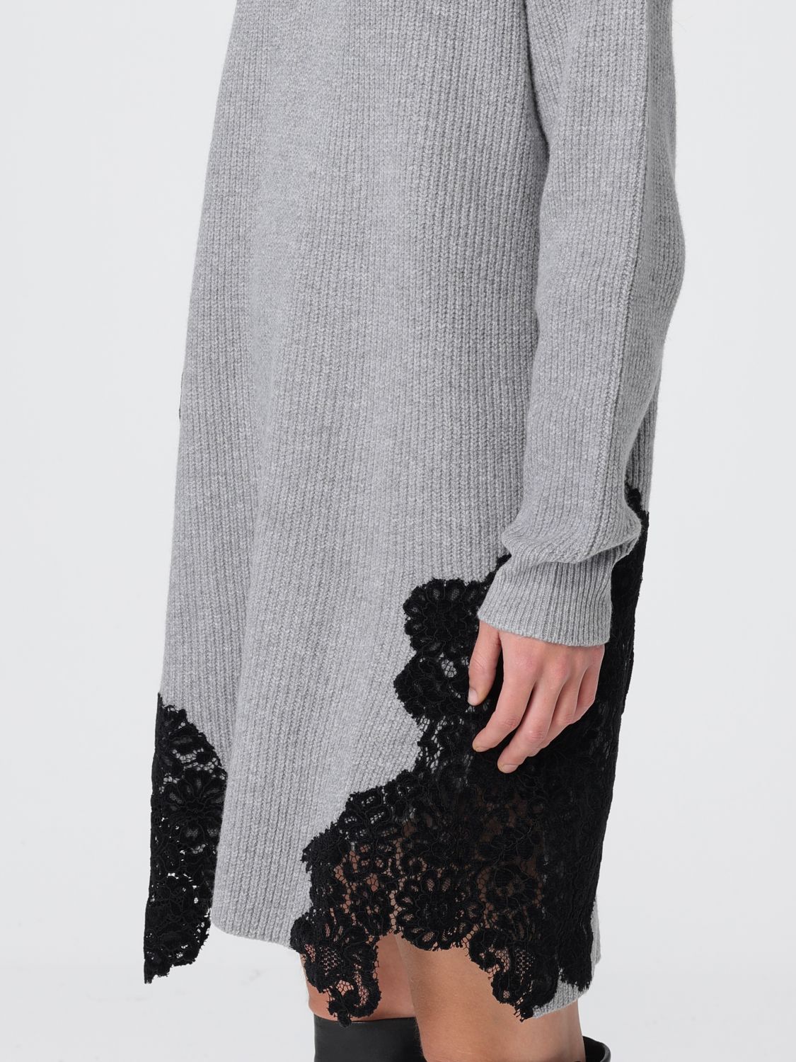 Pinko Dress Woman Grey