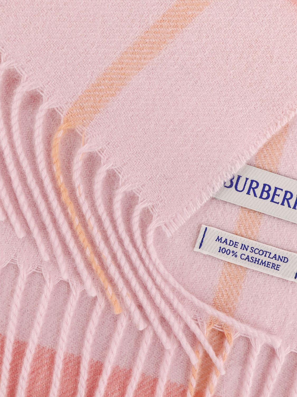 Burberry Scarf Woman Pink