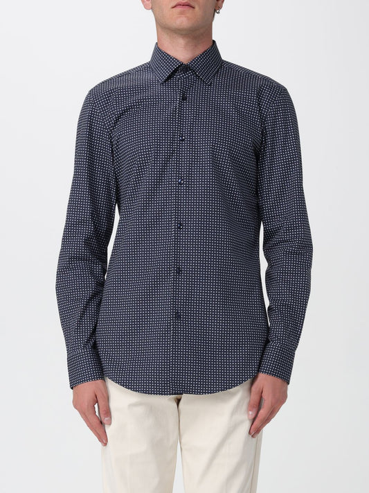 Boss Shirt Men Blue