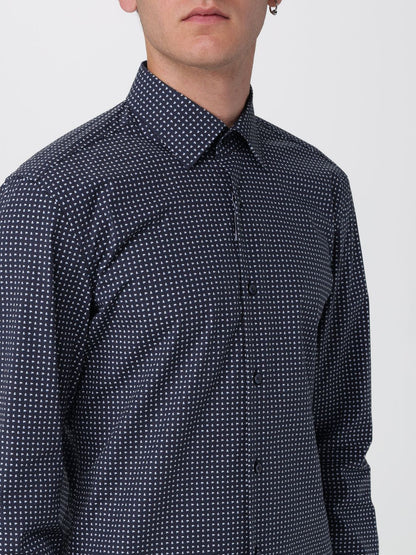 Boss Shirt Men Blue