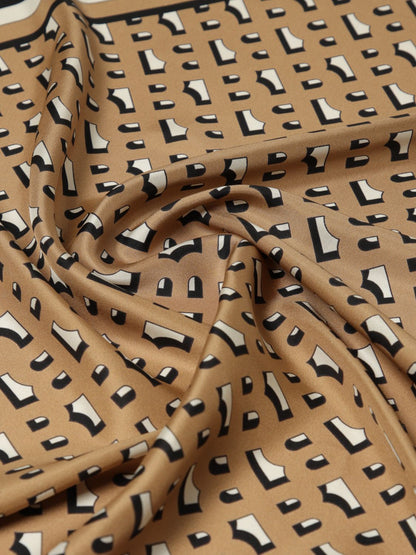 Boss Neck Scarf Woman Beige