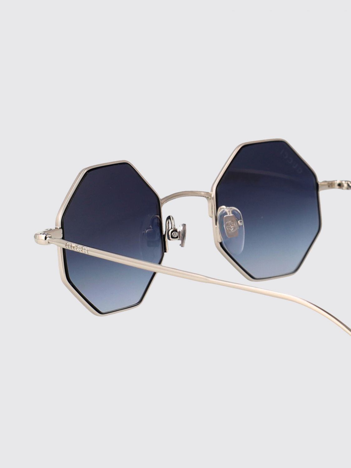 Gucci Sunglasses Men Silver