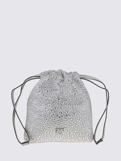 Pinko Shoulder Bag Woman Silver
