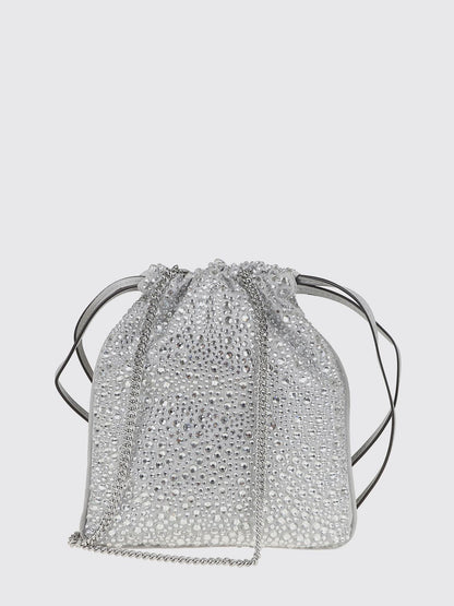 Pinko Shoulder Bag Woman Silver