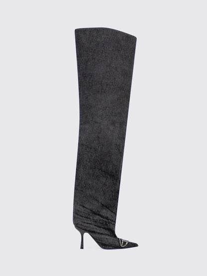 Diesel Boots Woman Black
