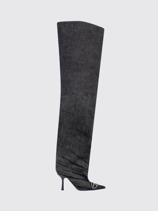 Diesel Boots Woman Black