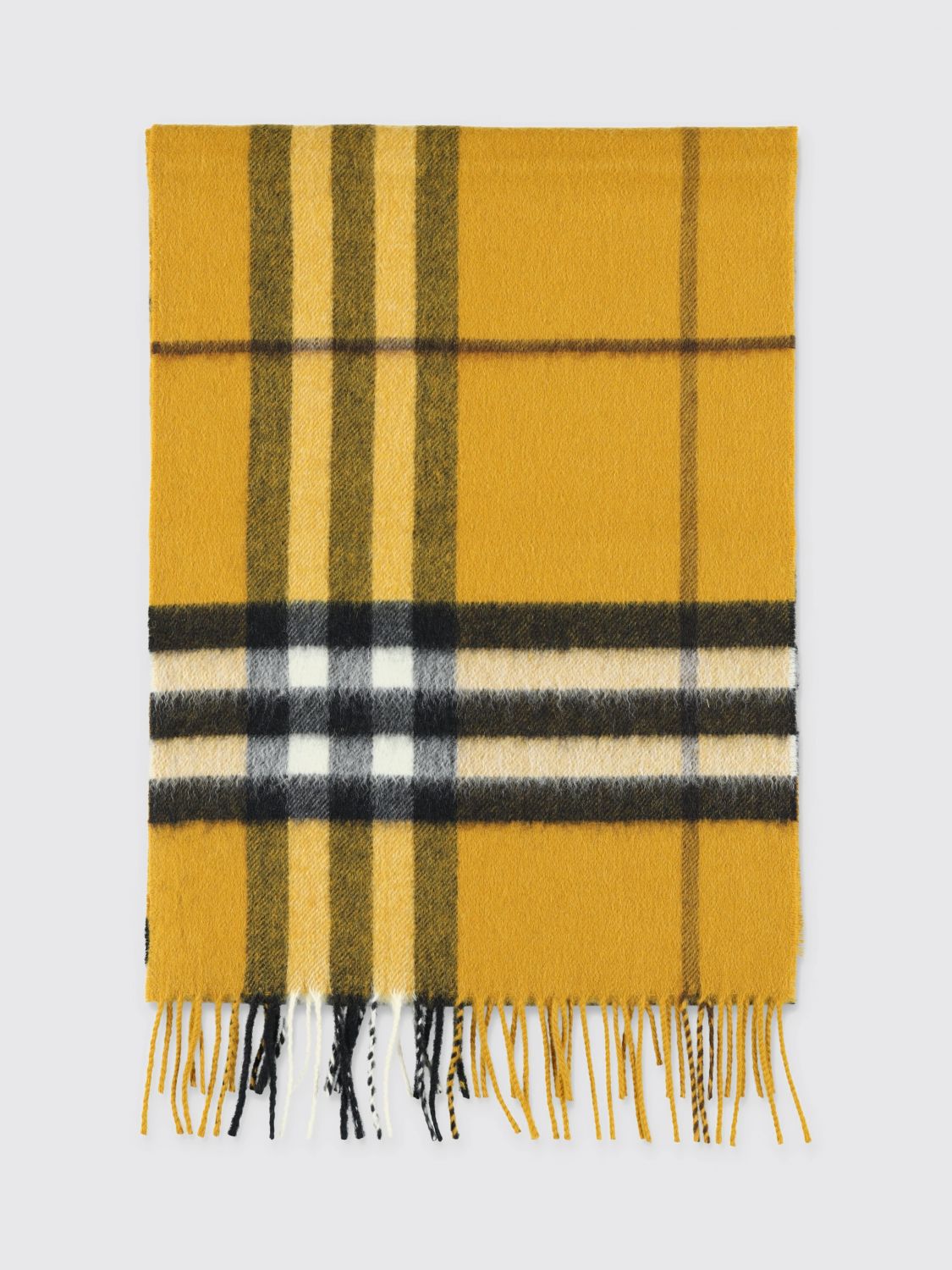 Burberry Scarf Men Yellow