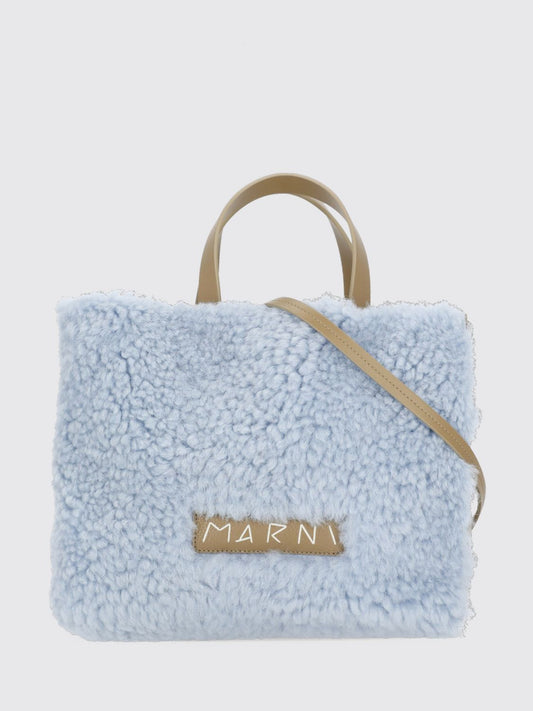 Marni Crossbody Bag Woman Gnawed Blue