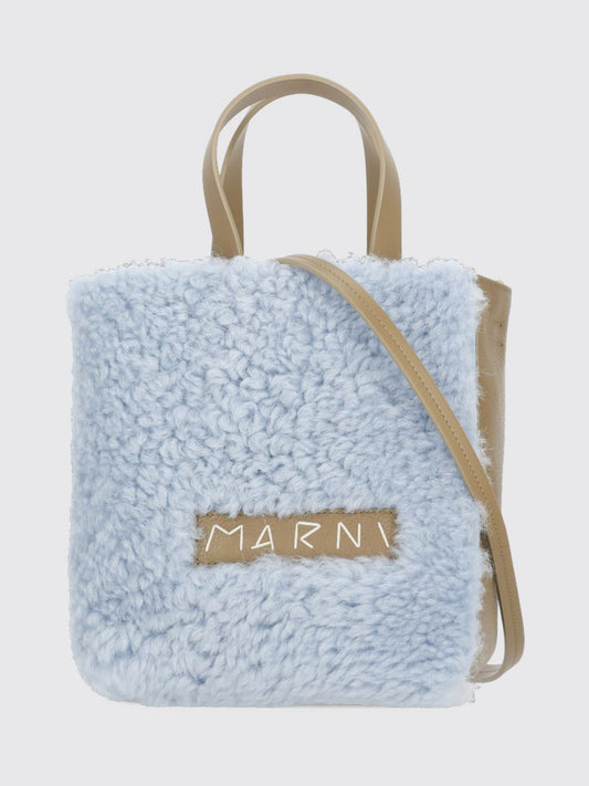 Marni Crossbody Bag Woman Gnawed Blue