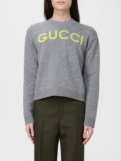 Gucci Sweater Woman Grey