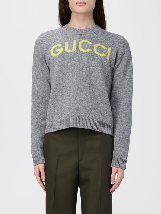 Gucci Sweater Woman Grey