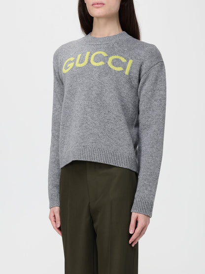 Gucci Sweater Woman Grey