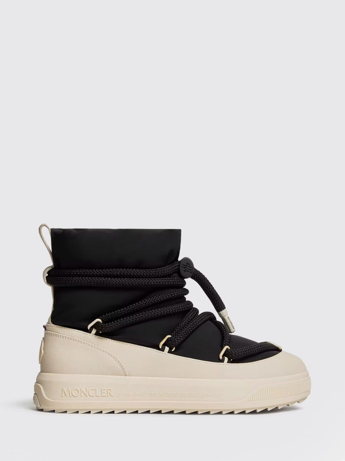 Moncler Boots Woman Black