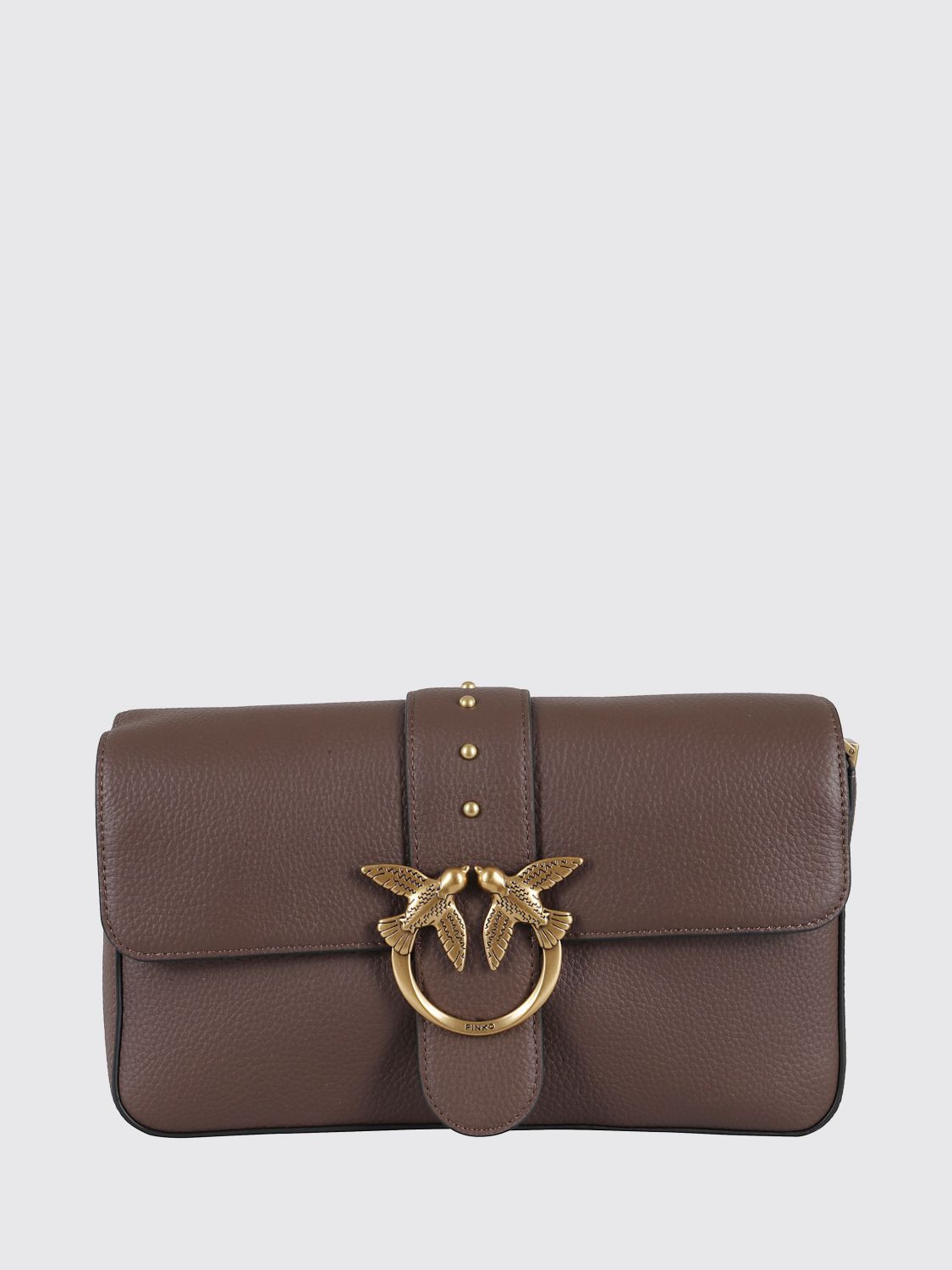 Pinko Crossbody Bag Woman Brown