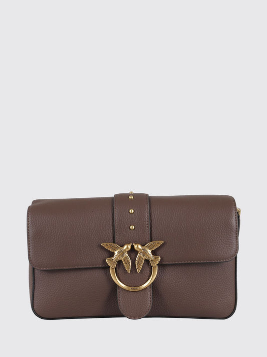 Pinko Crossbody Bag Woman Brown