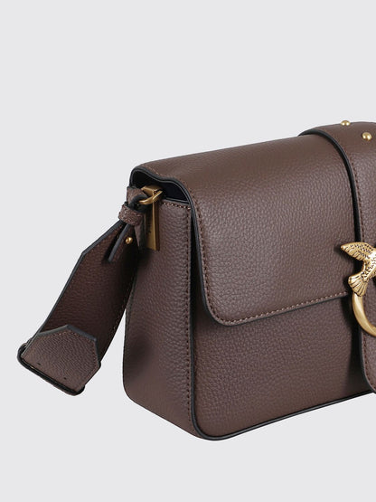 Pinko Crossbody Bag Woman Brown