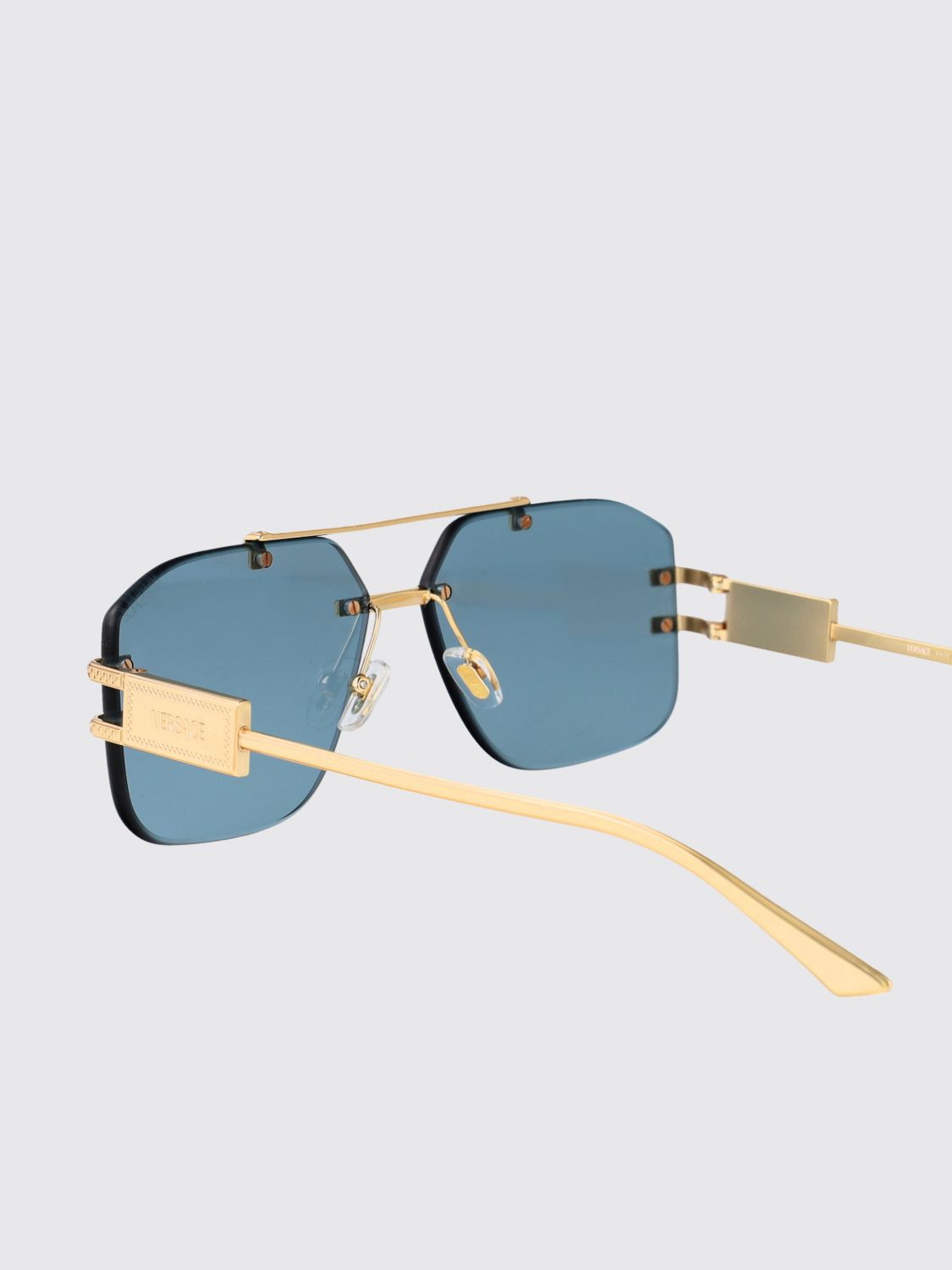 Versace Sunglasses Men Gnawed Blue