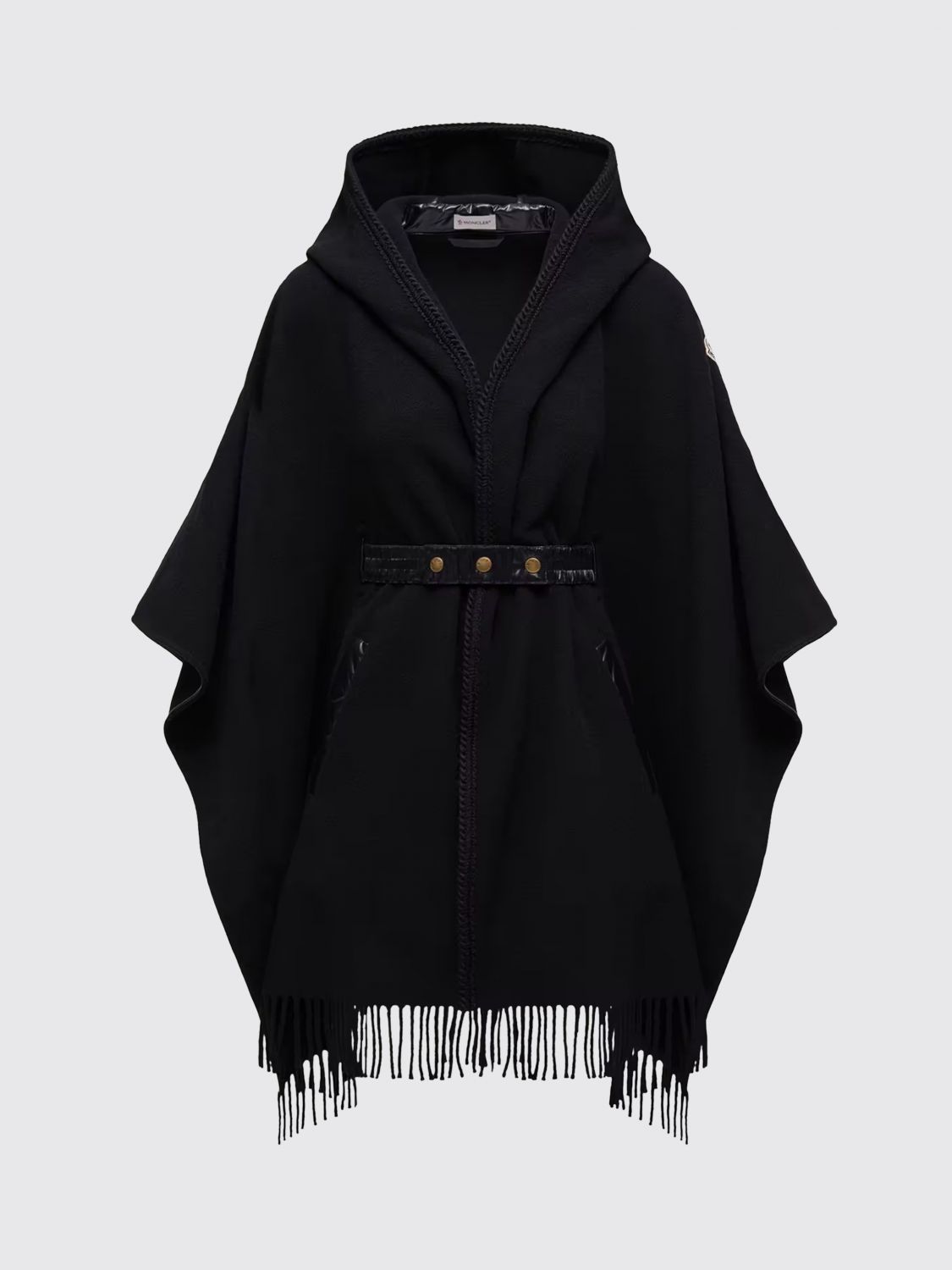 Moncler Coat Woman Black