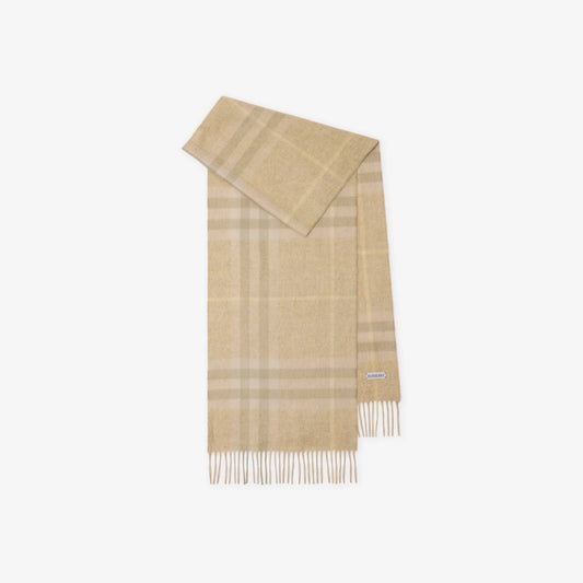 Burberry Check Cashmere Scarf