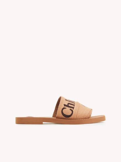 Chloe Woody Flat Mule