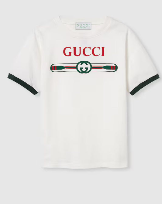 Gucci CHILDREN'S PRINTED COTTON T-SHIRT