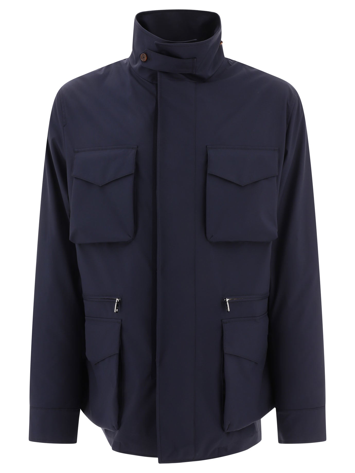 Dolce & Gabbana Technical fabric safari jacket - Blue