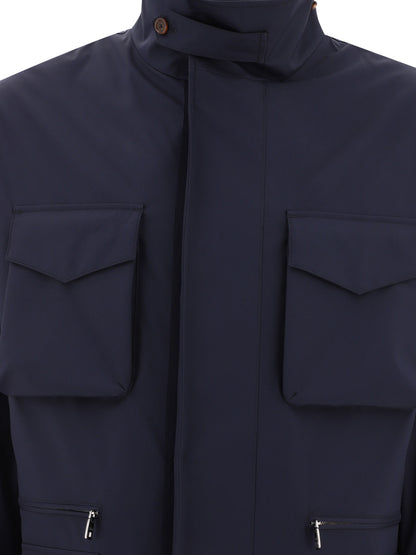 Dolce & Gabbana Technical fabric safari jacket - Blue