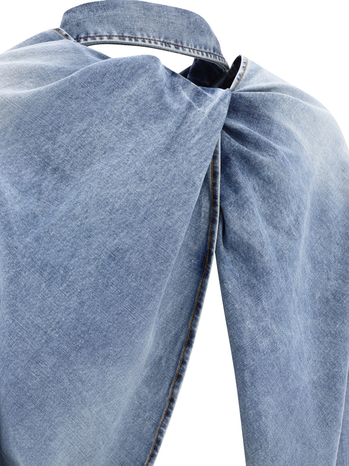 Jacob Cohen Shirt with cut-out - Light Blue