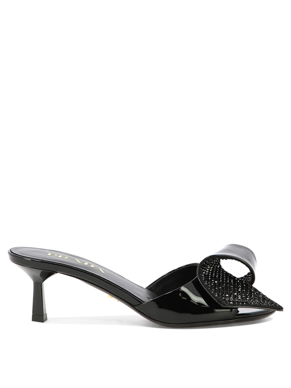Prada Sandals with bow detail - Black