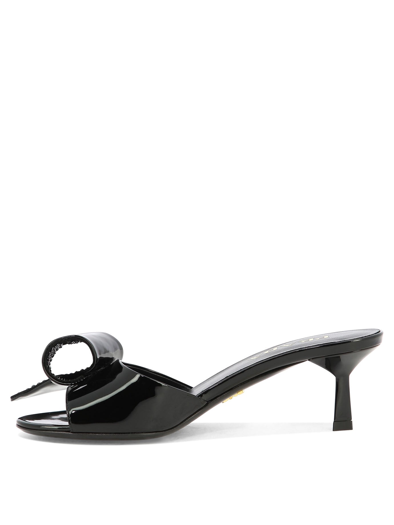 Prada Sandals with bow detail - Black