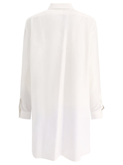 Loewe Double layer chemise dress - White