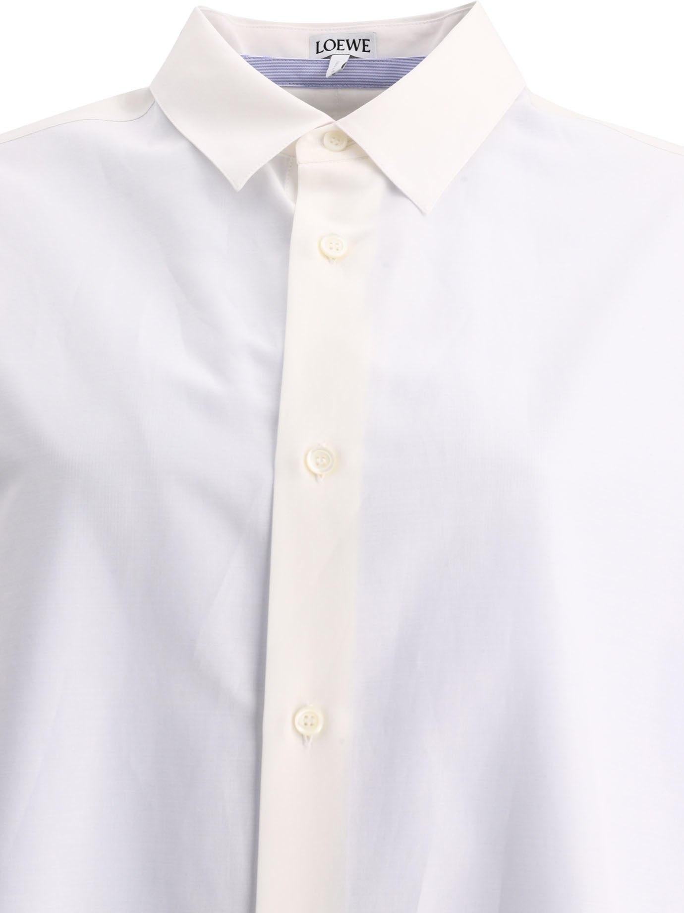Loewe Double layer chemise dress - White