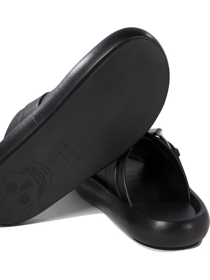 Alexander Mcqueen Sandals - Black