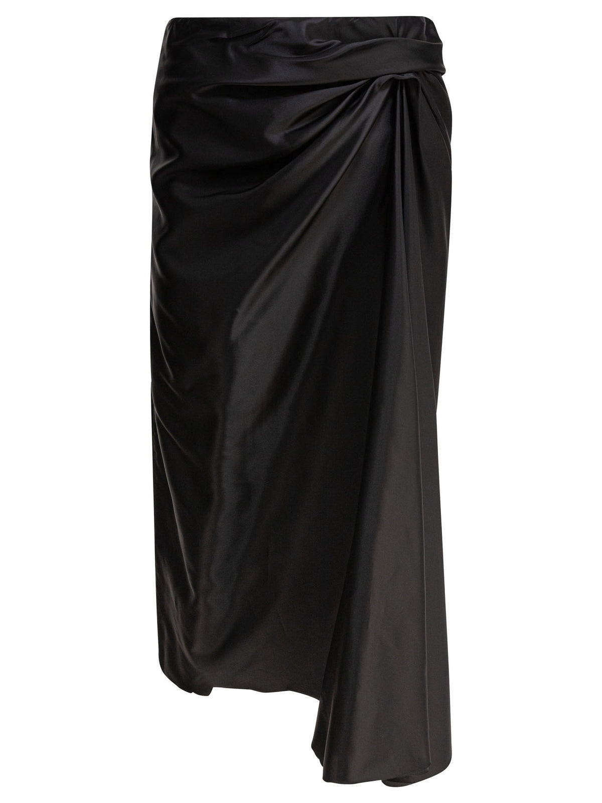 Balenciaga Draped skirt - Black