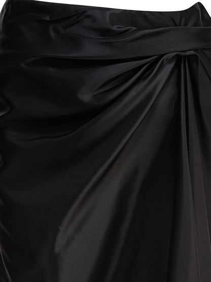 Balenciaga Draped skirt - Black