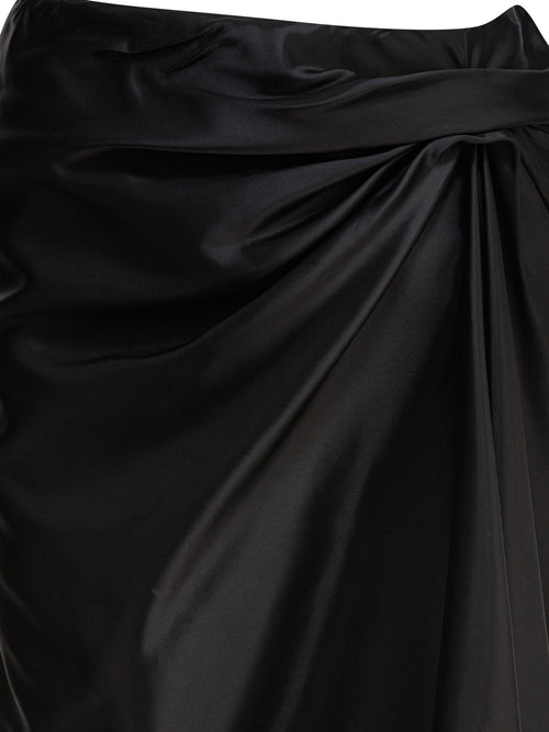 Balenciaga Draped skirt - Black