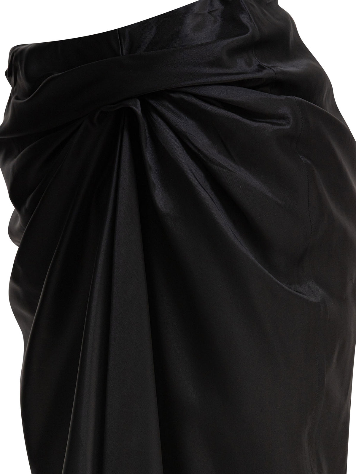 Balenciaga Draped skirt - Black