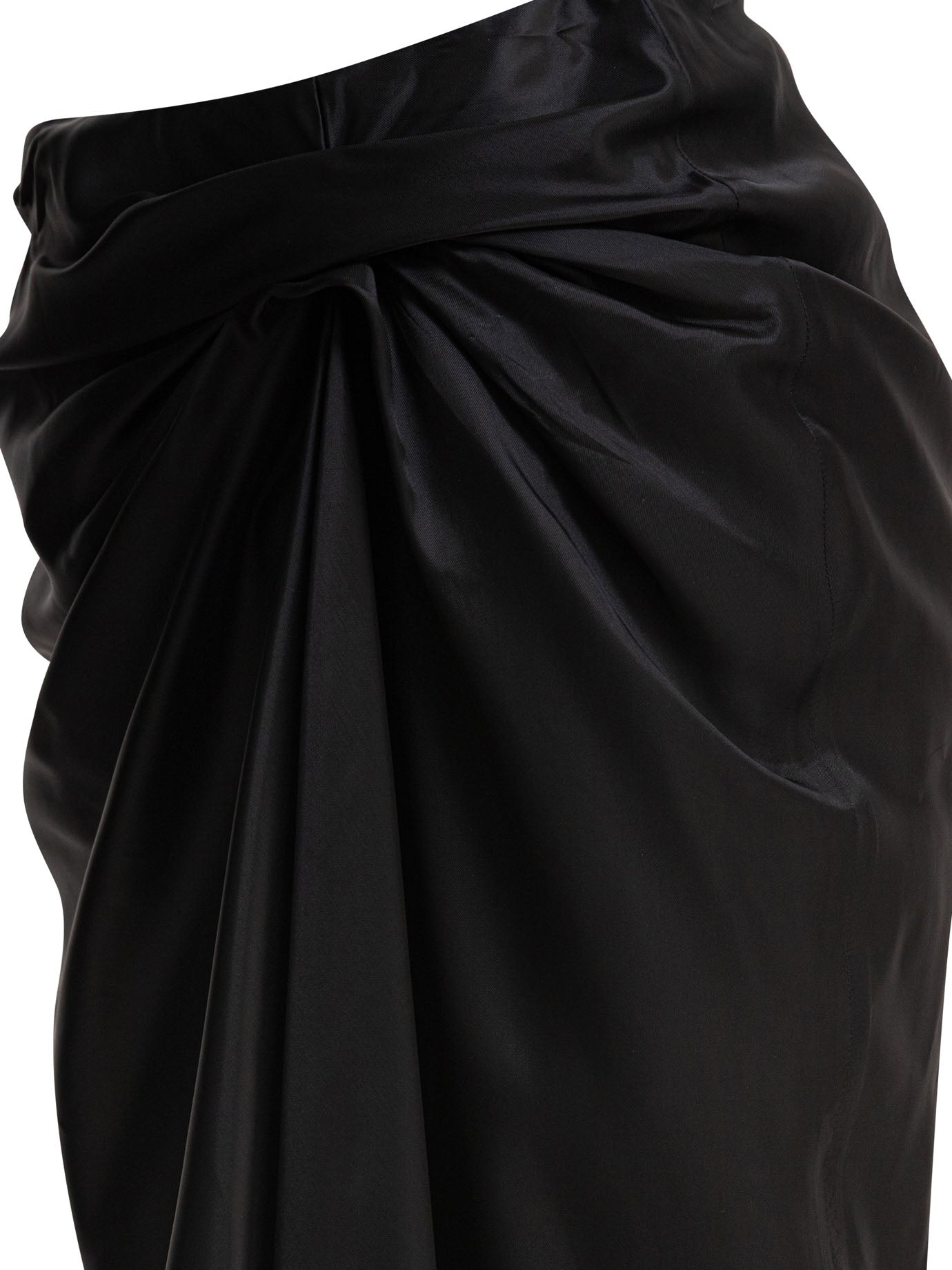 Balenciaga Draped skirt - Black