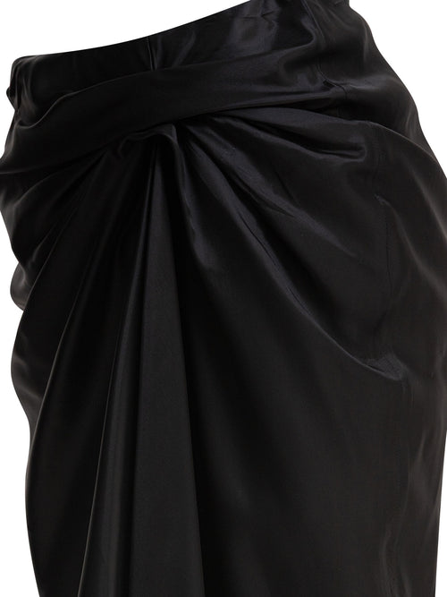 Balenciaga Draped skirt - Black