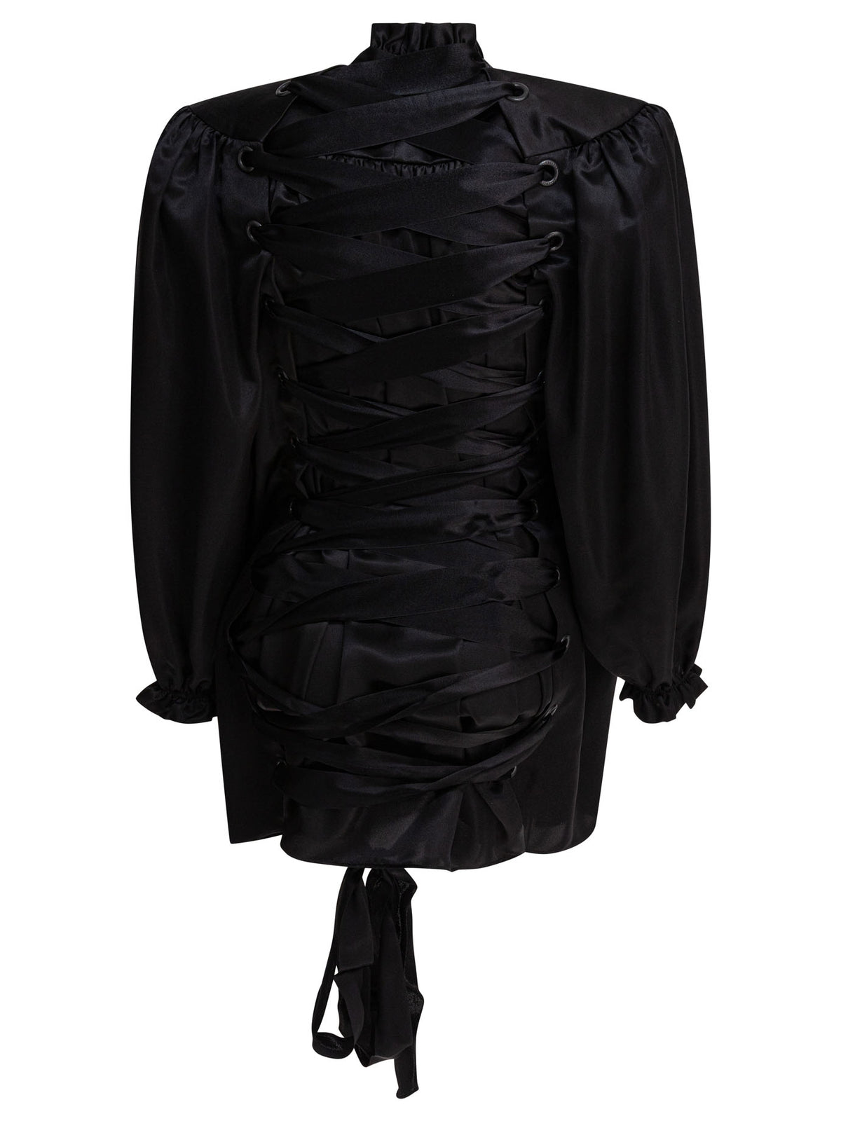 Balenciaga Lace-up blouse - Black