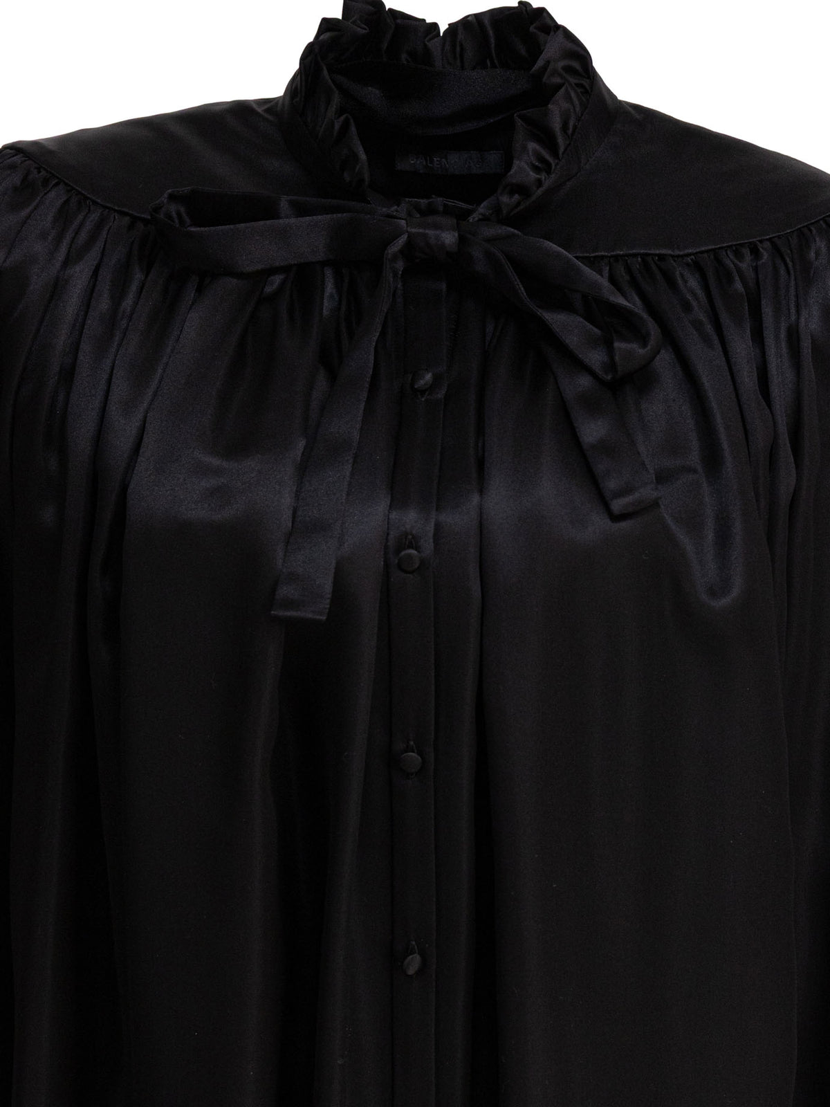 Balenciaga Lace-up blouse - Black