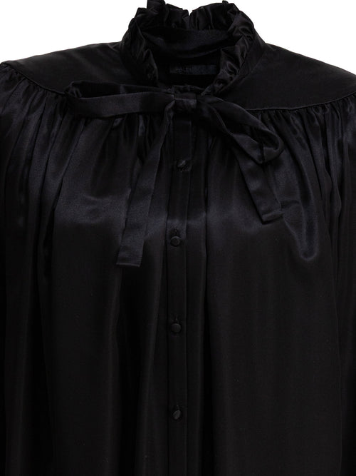 Balenciaga Lace-up blouse - Black