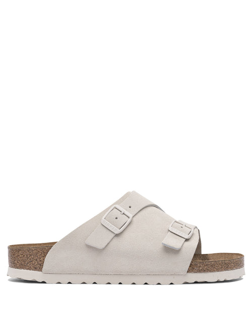 Birkenstock "Zurich" Slides - White