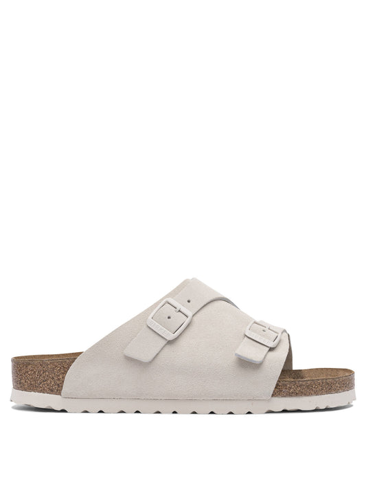 Birkenstock "Zurich" Slides - White